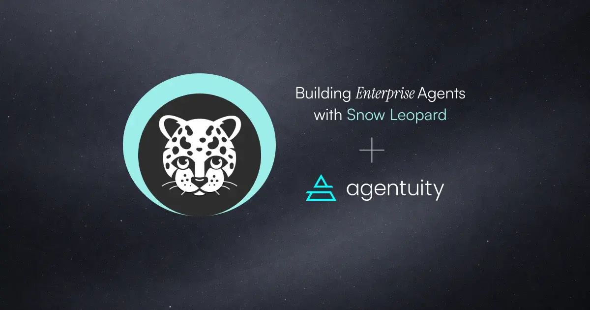 Community Example: Snow Leopard + Agentuity for Enterprise Data Retrieval