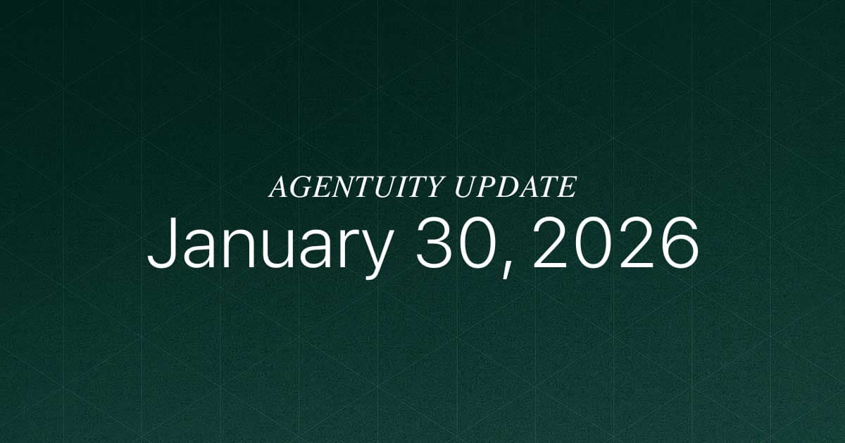 January 30, 2026 Update